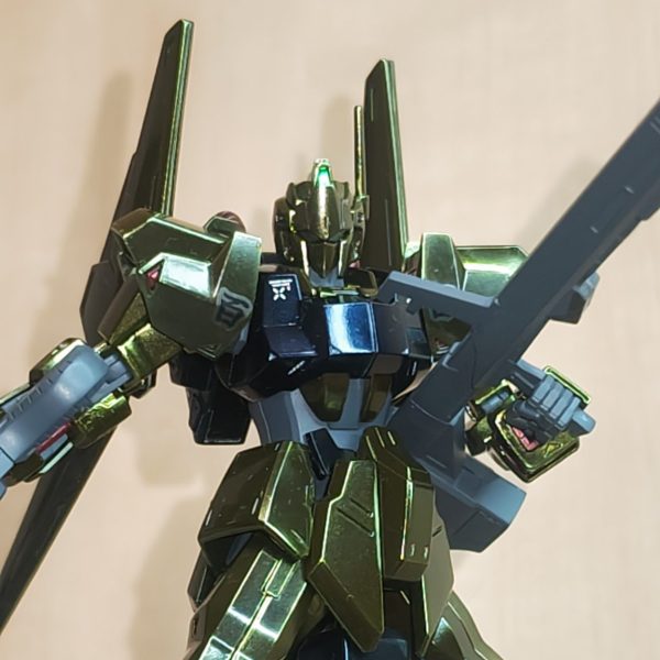 HG百式メッキ塗装