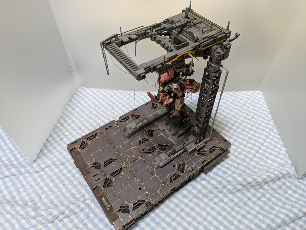 ハンガー内のダリルバルデです。