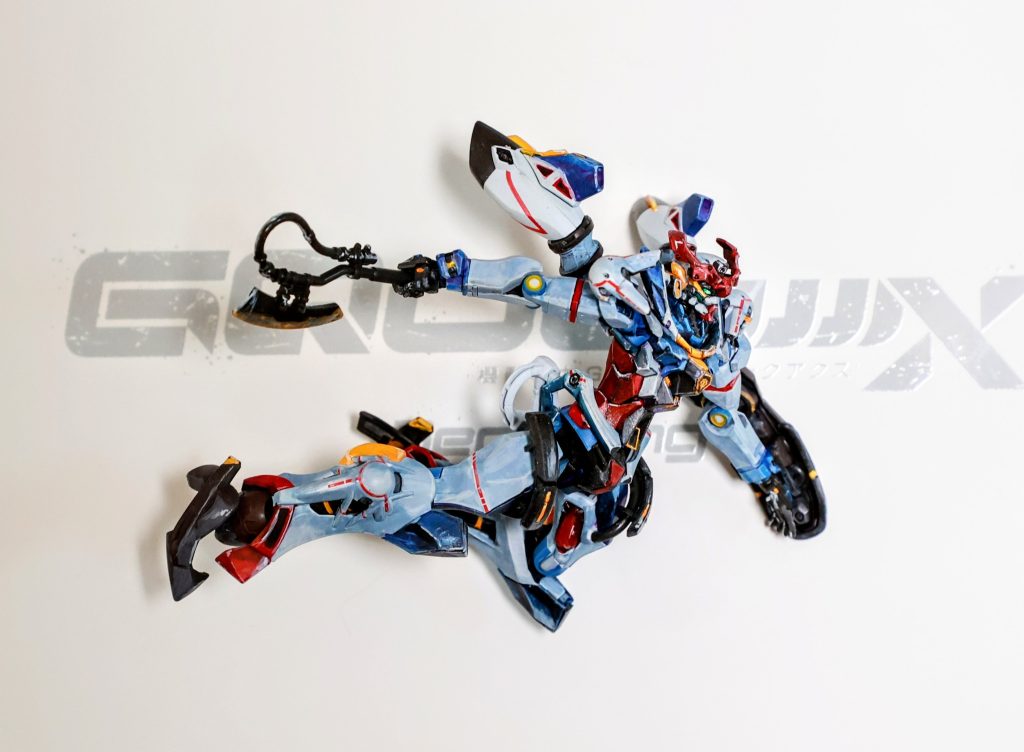 ジークアクス イラスト風筆塗り–2枚目/制作者：銀シャリ炙る大尉