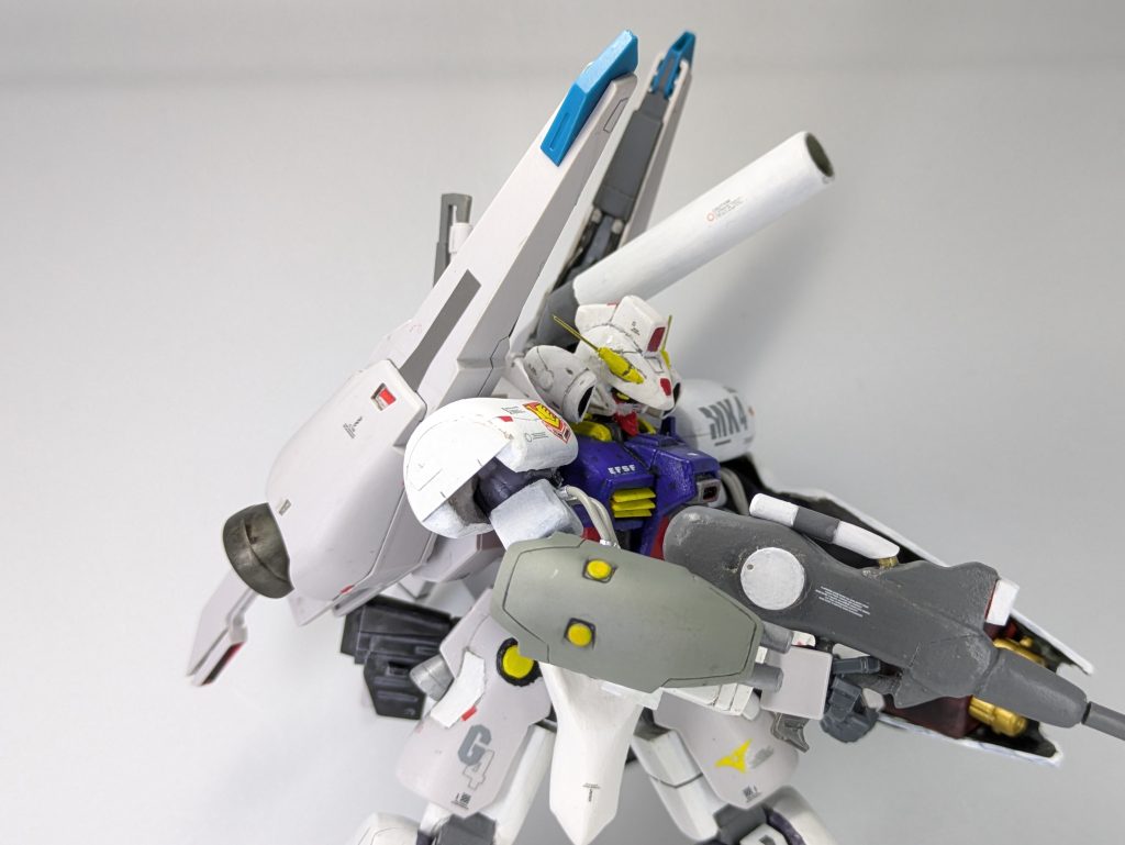 こちらも、いつもの追加武装。MkⅣの強化プランなので、over-Ⅳとでも。