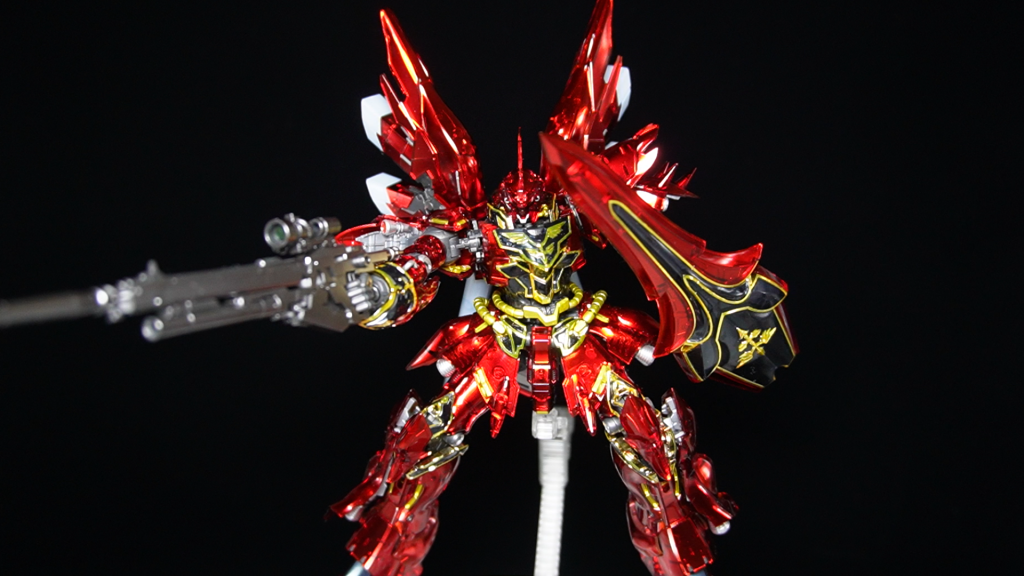 RGシナンジュ(クリアカラー)メカニカルコアメッキ風塗装–2枚目/制作者：セリカ3