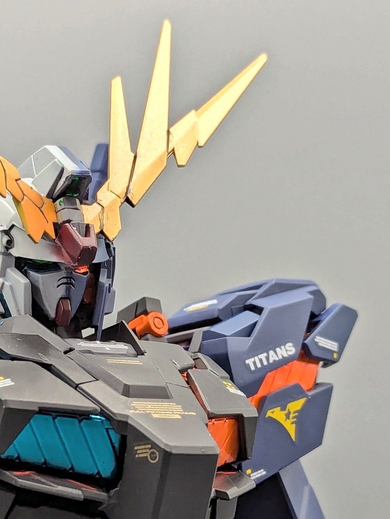 RX-0 ユニコーンガンダム エゥーゴvsティターンズ–3枚目/制作者：ばじーな