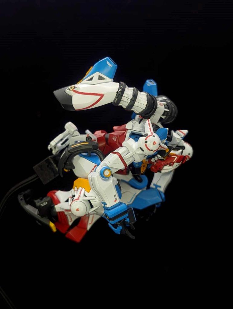 g-MSΩ GQuuuuuuX （ジークアクス）②　全塗装–6枚目/制作者：しうまい