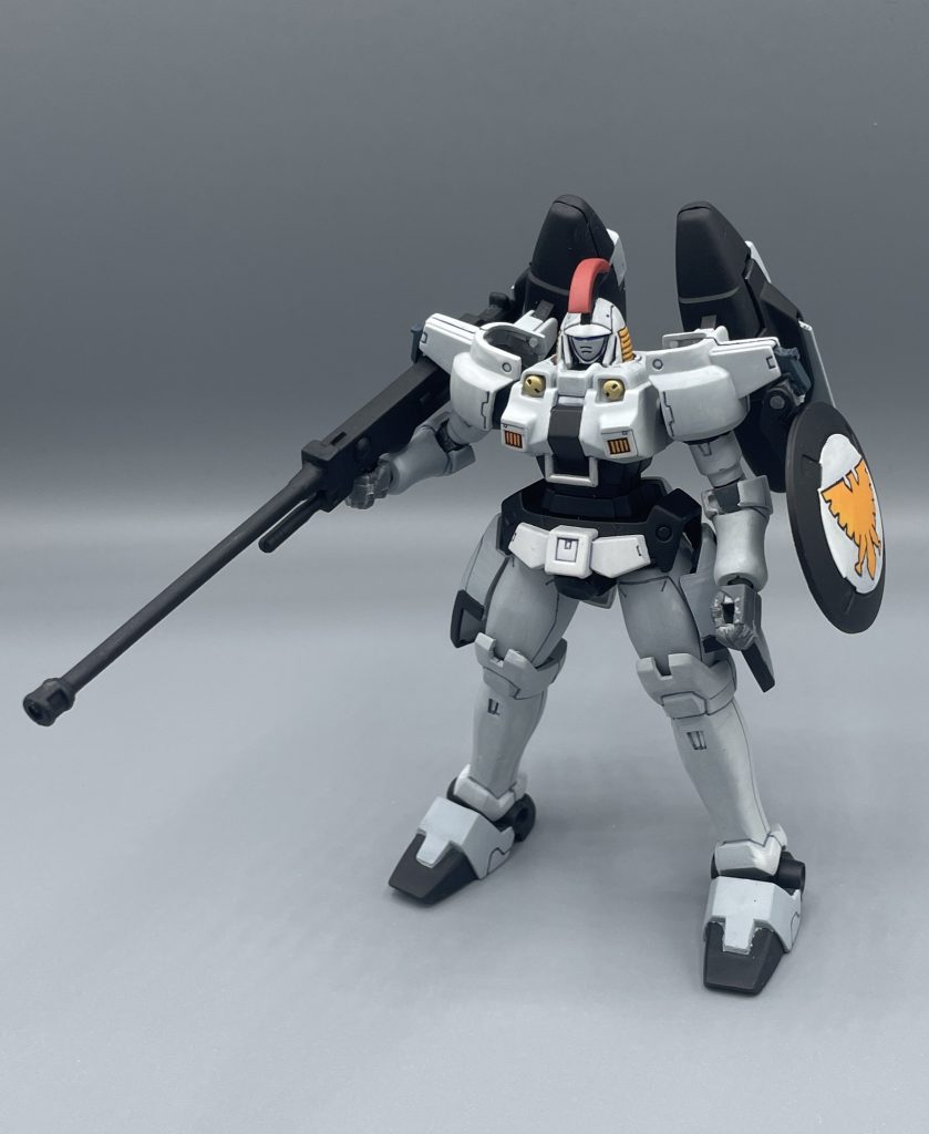OZ-00MS TALLGEESE 「新機動戦記ガンダムW」の世界において、ガンダムやリーオーと言ったMSの原型となった大型MSが、このトールギスです。 W世界モビルスーツの始祖とも言える機体ですが、その強大すぎる推力や加速性は、パイロットへの過大な負荷としてのしかかります。