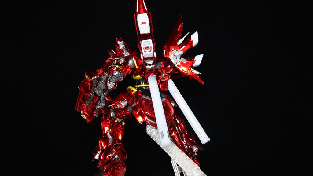 RGシナンジュ(クリアカラー)メカニカルコアメッキ風塗装–3枚目/制作者：セリカ3