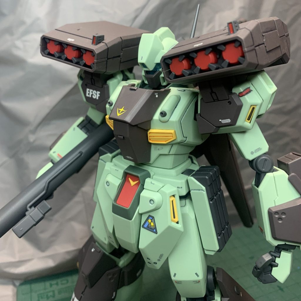 MG RGM-89Sスタークジェガン｜へたっぴさんのガンプラ作品