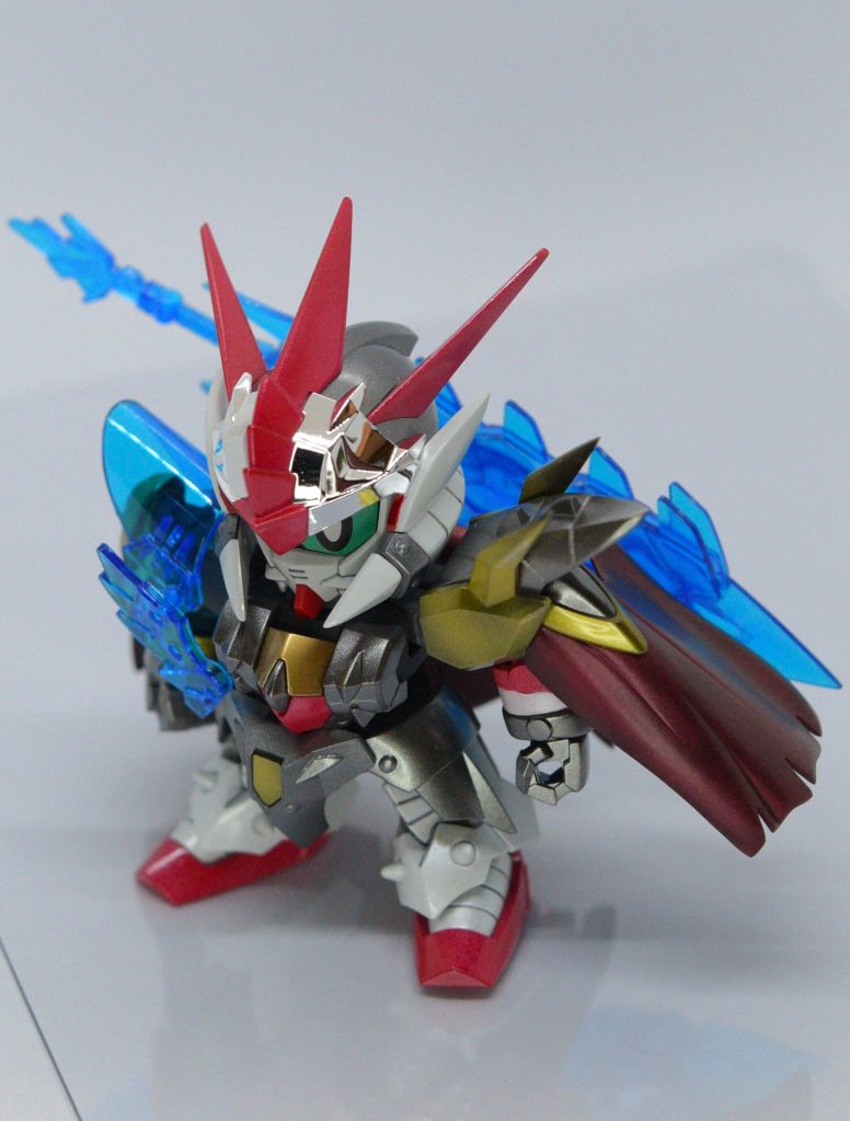 魔竜剣士ゼロガンダムVer1.です。各シャープ化、肉抜き埋め、整面など工作もそこそこ頑張りました。