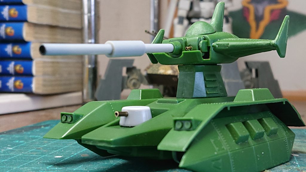 主砲身及び、同軸機銃と前部チェーンガンの銃身変更。 