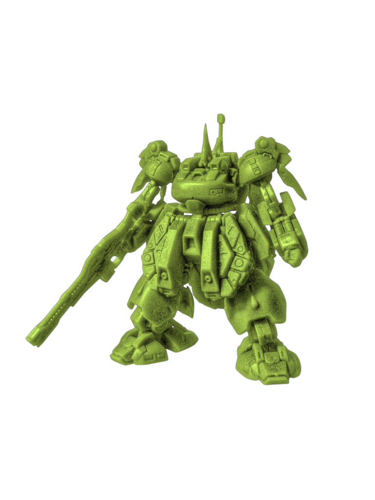 色を緑系にして