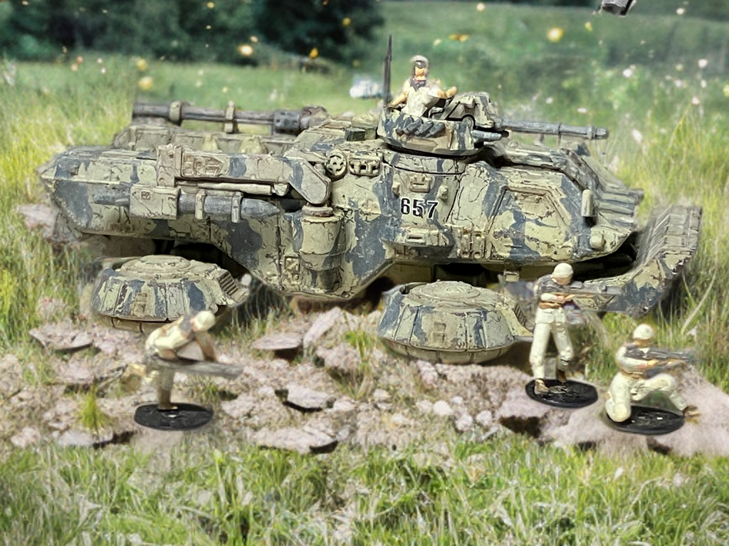 ホバートラック。頑張って作っても使い道が無かった選手権第3位。草ってグラスマスターで植えたり手で田植えして楽し辛いんだよなあ、面積広いと死ねるよなぁとか。ホバーだからちょっと地上に浮かんでないからこれは変だ、とか。もはやAIの不満を見つけ出さ無いと落ち着かない私がそこにいます。