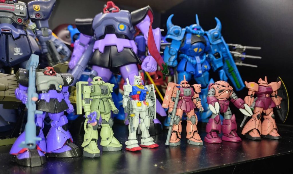 1/380 Miniガンプラ–5枚目/制作者：茅薙計都(@keito_kayanagi)