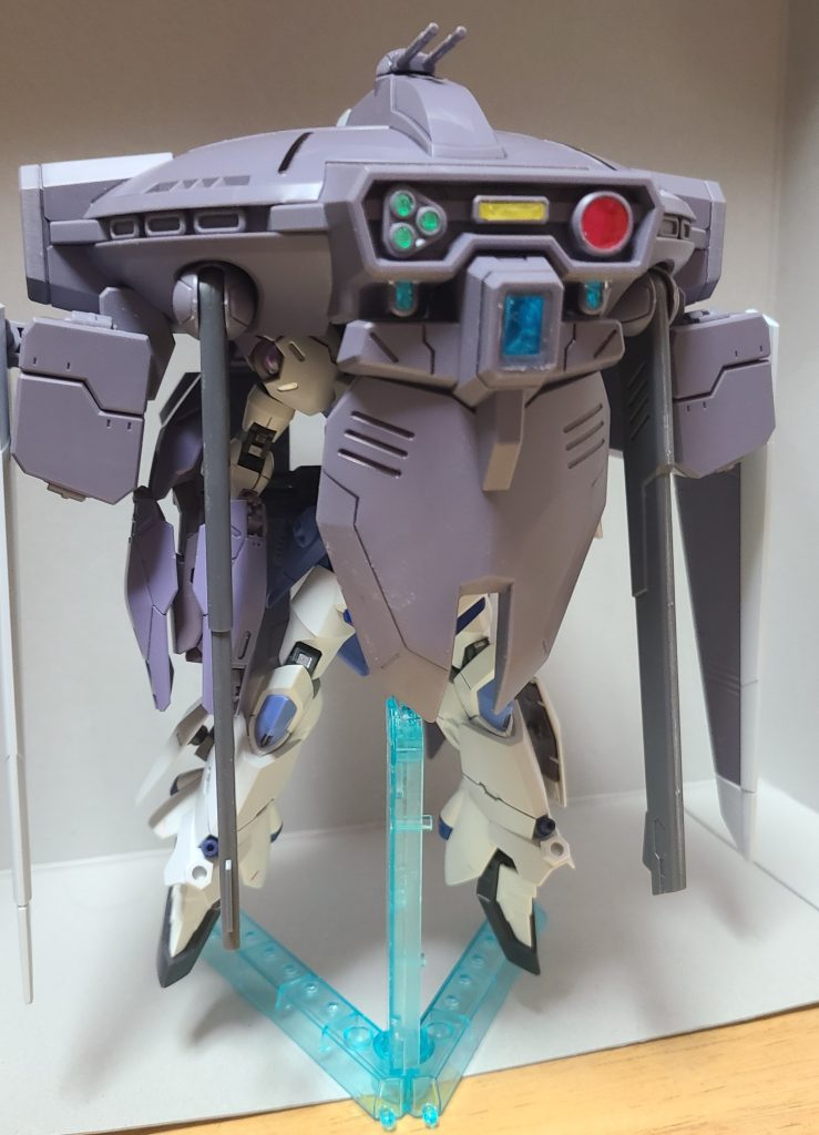 前に作って此方にもあげているギャンシュトロームの改造機、ギャンシュトロームパーシアスに装備させてアメイジングギャンシュトロームパーシアスに。……めちゃくちゃに長いな。