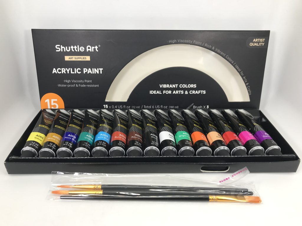 アクリルガッシュはジオラマベース作りで私もたまに使用していて、100均で単色購入したものや、イラストレーターの嫁からお古を頂いたものを使っていたのですが…今後ガンプラ製作にも使用していこうとAmazonでセットを購入しましたなんとお値段、筆3本付きで934円😳安っっっ😭今やプラカラー(私が子供の頃はこう呼んでました)が1本180円もする時代…私のような貧乏モデラーは…プラカラーすら購入を躊躇ってしまいます😨