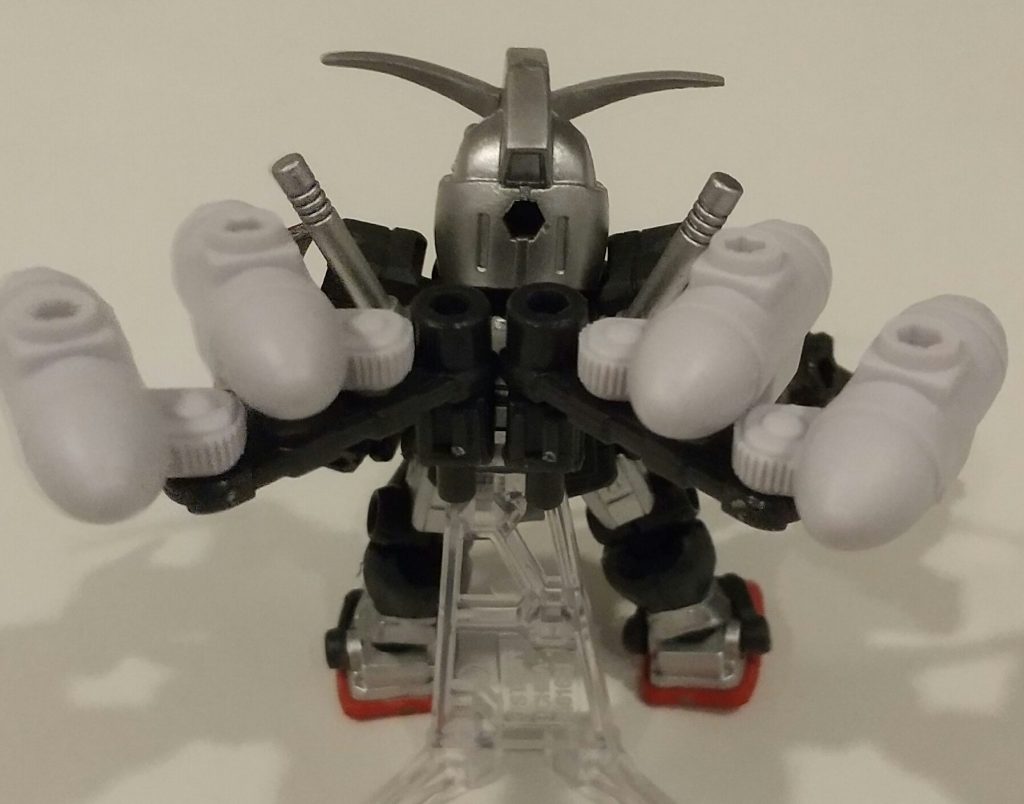 アンサンブル第一弾のジョイントパーツとガンキャノンのオプションセットx2を付けただけの簡単仕様です。