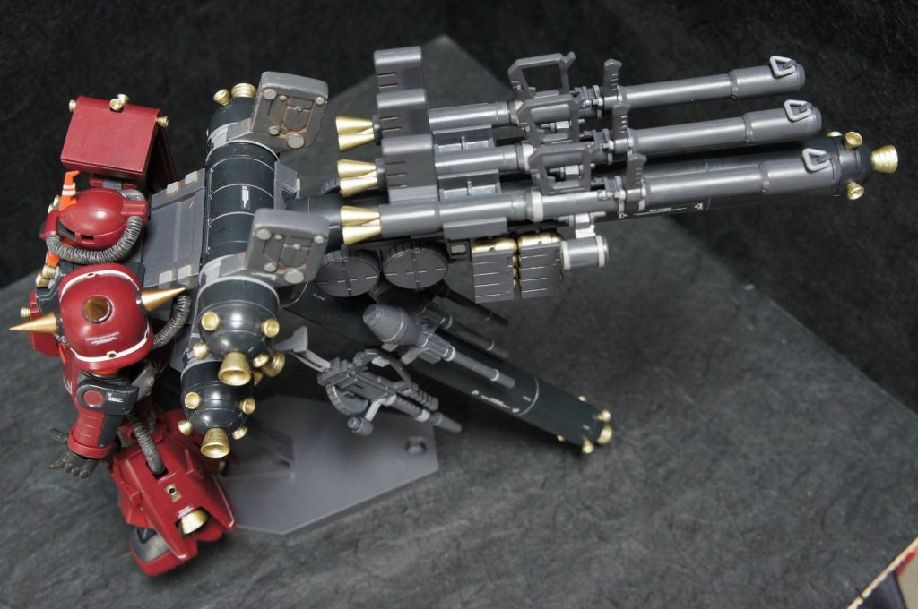 出撃時のフル武装。