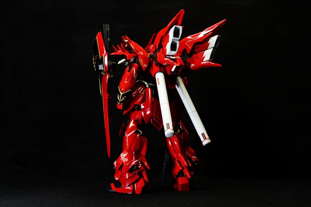 RGということでスミ入れもほとんど必要なしでした。