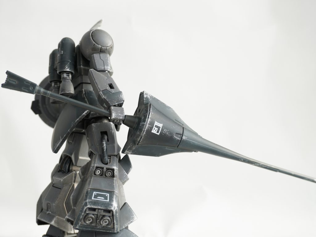 後ろから。黒機体はハゲチョロが似合いますね～