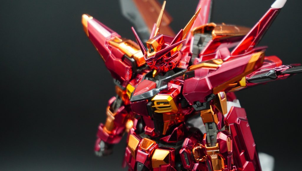 RGアカツキガンダム　メッキを落とさずに色変更！–2枚目/制作者：モルモット