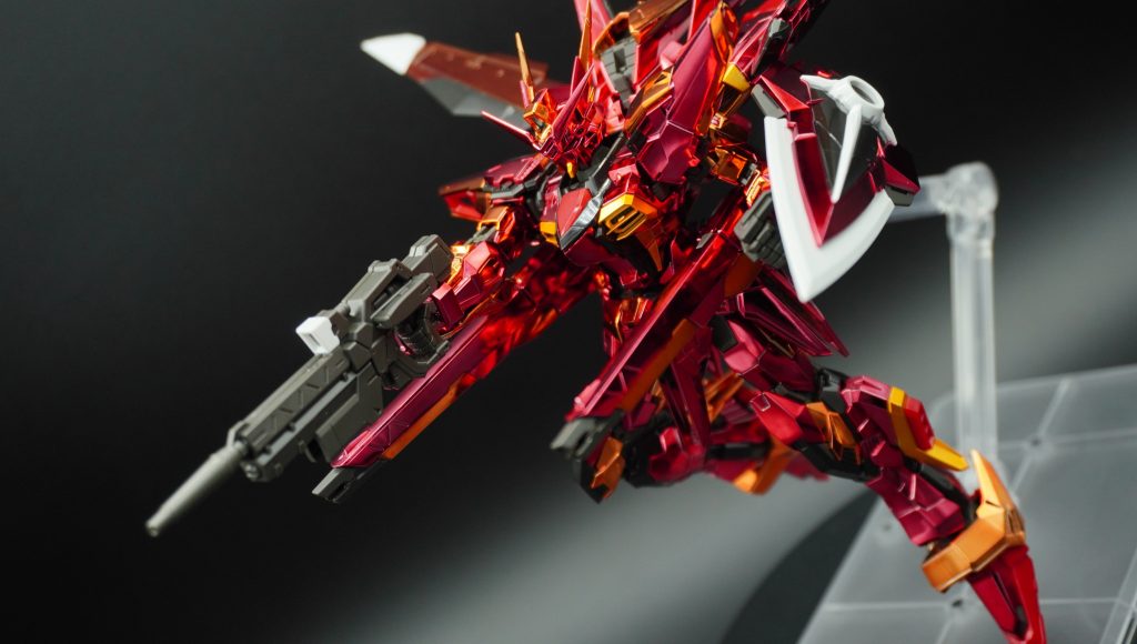 RGアカツキガンダム　メッキを落とさずに色変更！–4枚目/制作者：モルモット
