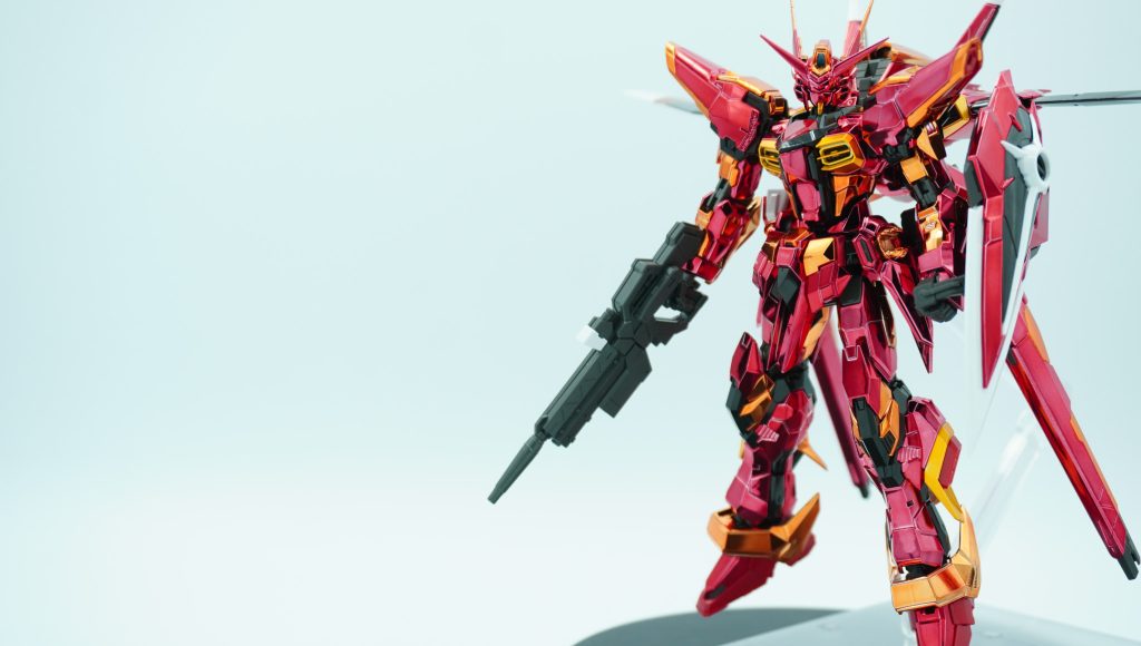 RGアカツキガンダム　メッキを落とさずに色変更！–3枚目/制作者：モルモット