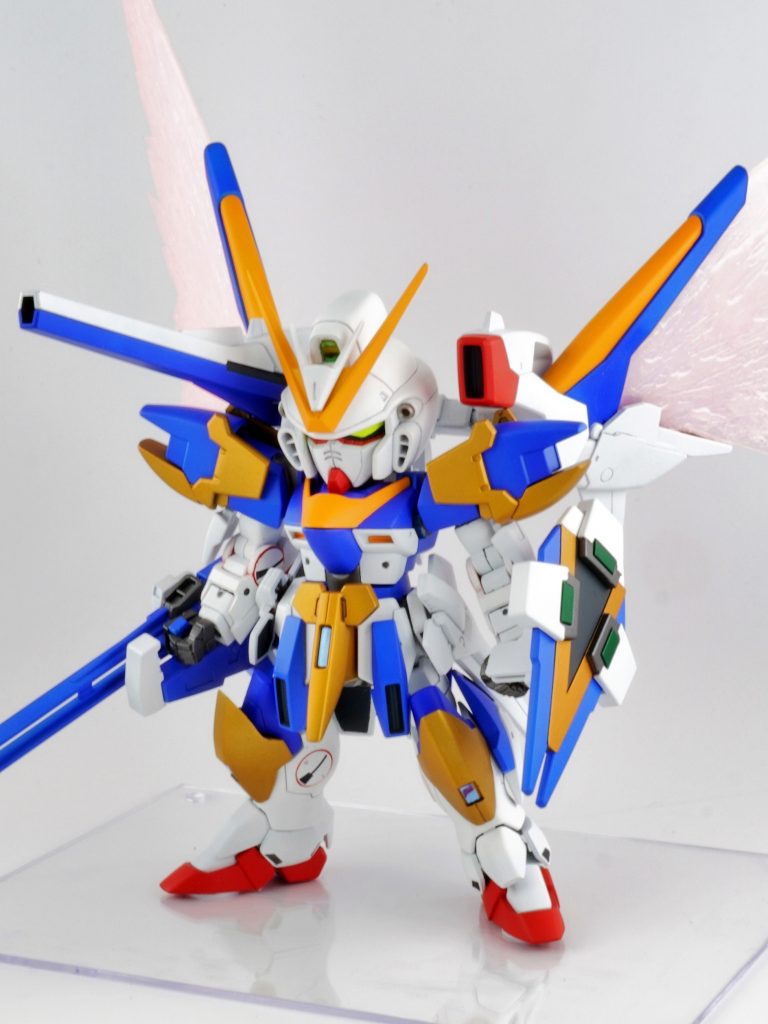 SD V2アサルトバスターガンダム(再撮影)