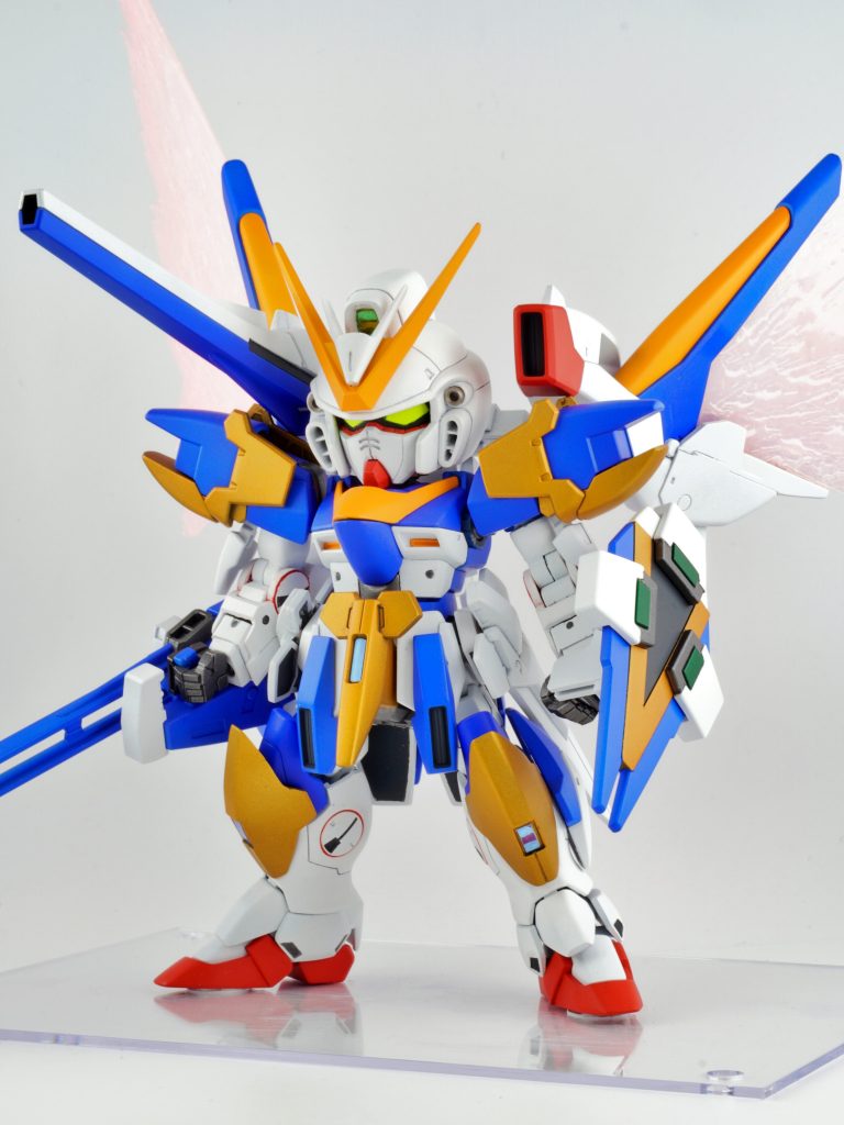 SD V2アサルトバスターガンダム(再撮影)–3枚目/制作者：らきすし
