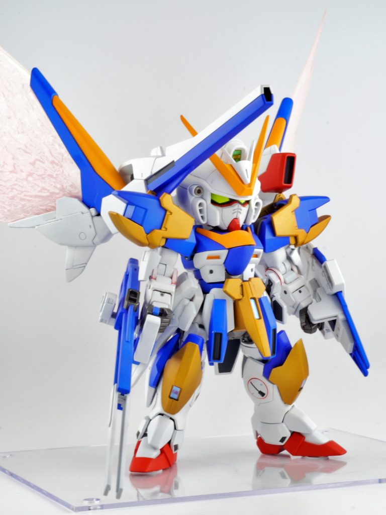 SD V2アサルトバスターガンダム(再撮影)–4枚目/制作者：らきすし