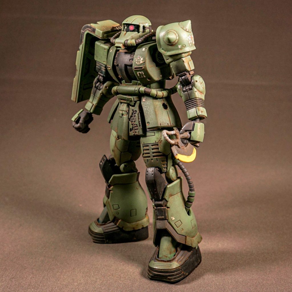 MS-06Fドアン専用ザク–2枚目/制作者：しるばにあ