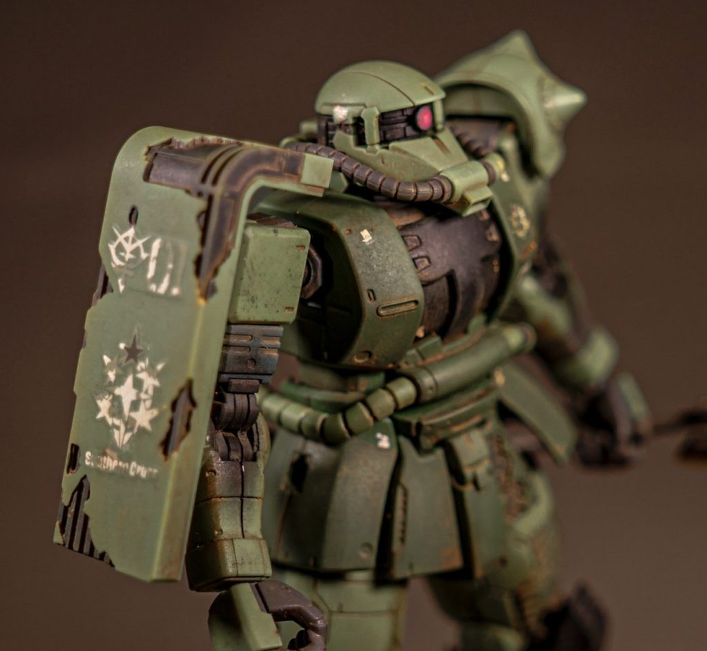 MS-06Fドアン専用ザク–4枚目/制作者：しるばにあ