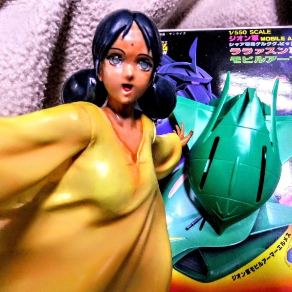 今回は旧キット　ララァ・スン専用ＭＡ　エルメス　改修デス😁