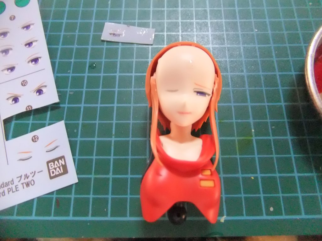 シャーペンの印に合わせて調整を行い良い感じであれば