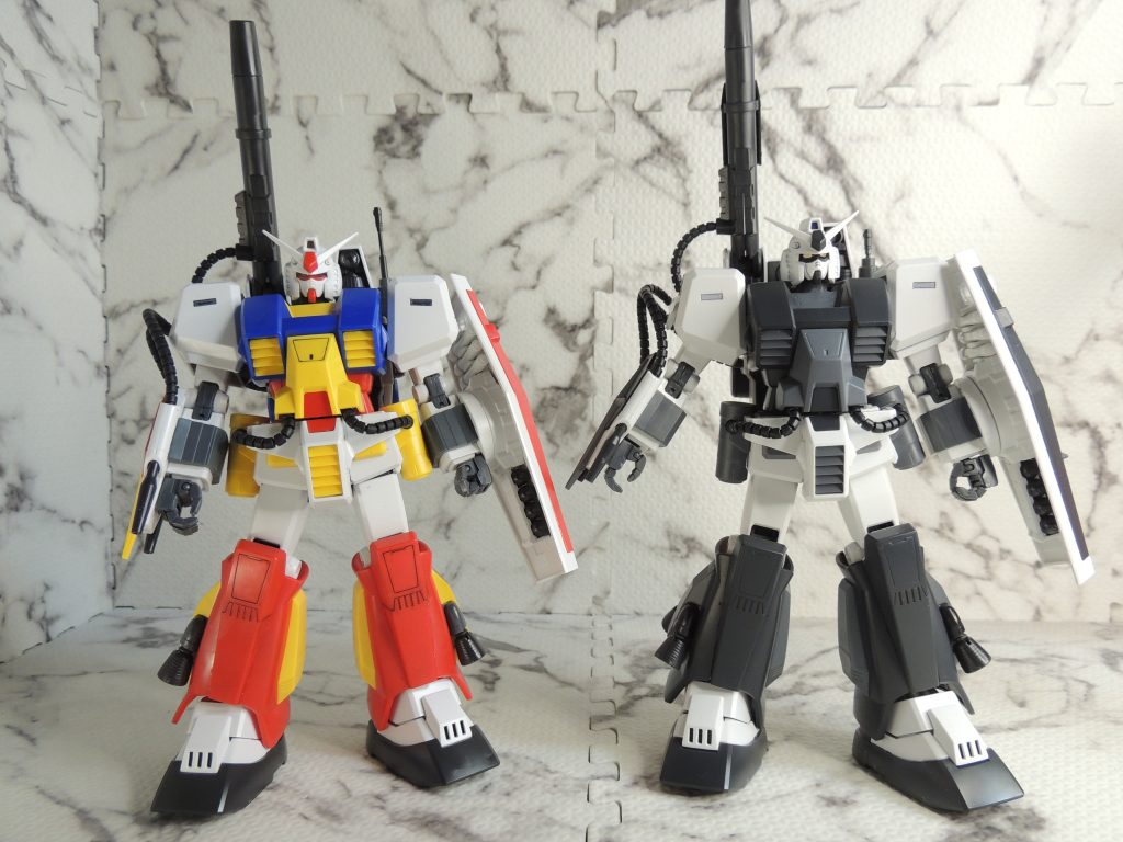 なんか２体並べるとSEEDのアクティブモードみたいに見えるのが否めない