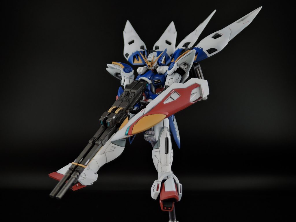 ラストは定番の射撃ポーズ！