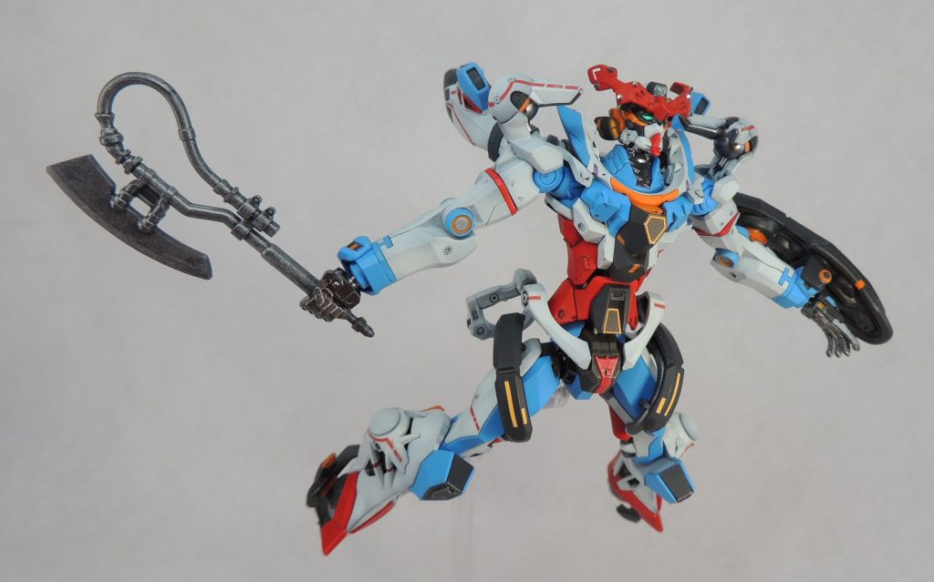 ボックスアートを真似てポージングさせてみました。今後、赤いガンダムやマチュたちのフィギュアの発売が公式に予告されていたので、GQuuuuuuX関係の商品展開に注目したいです。