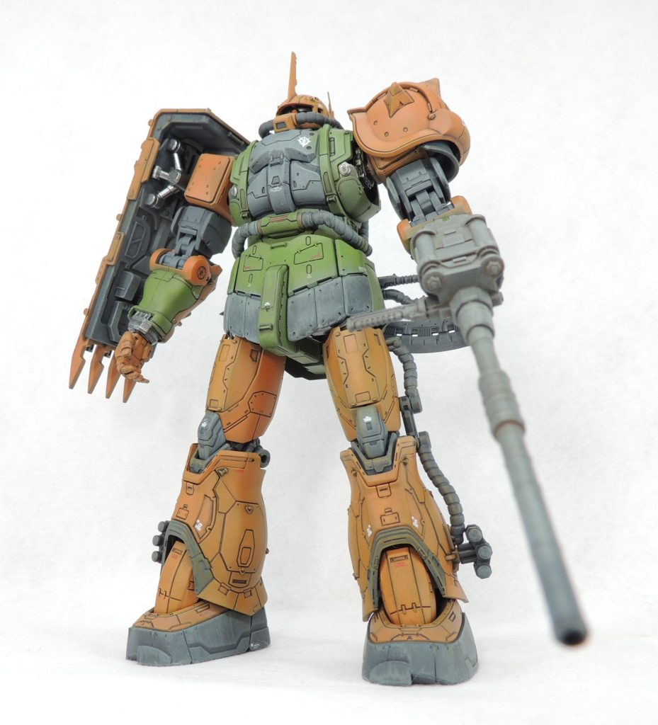 1/144MS-06FS ガルマ・ザビ専用 ザクⅡ(復讐のレクイエム版ザクⅡ)