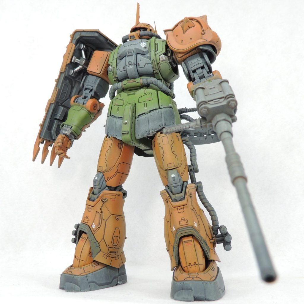 ガクさま専用 Amazon | MG 1/100 MS-06R-1A マサヤ・ナカガワ専用ザクII プラモデル