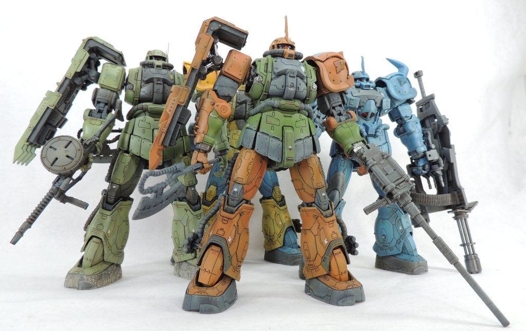 今回は、比較的低カロリーでカラーバリエーション機の製作を楽しむことができました!