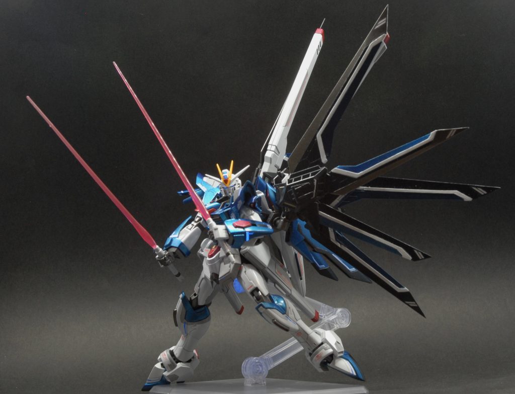 ウイングがあると何をやっても決まりますね。