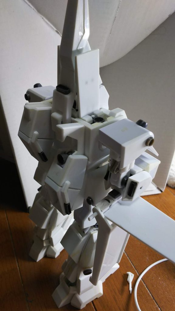 作成途中、撮影は2020年です。かなりゆっくりなペースで作っていたので、ここまで作るのに2年近くかかっています。