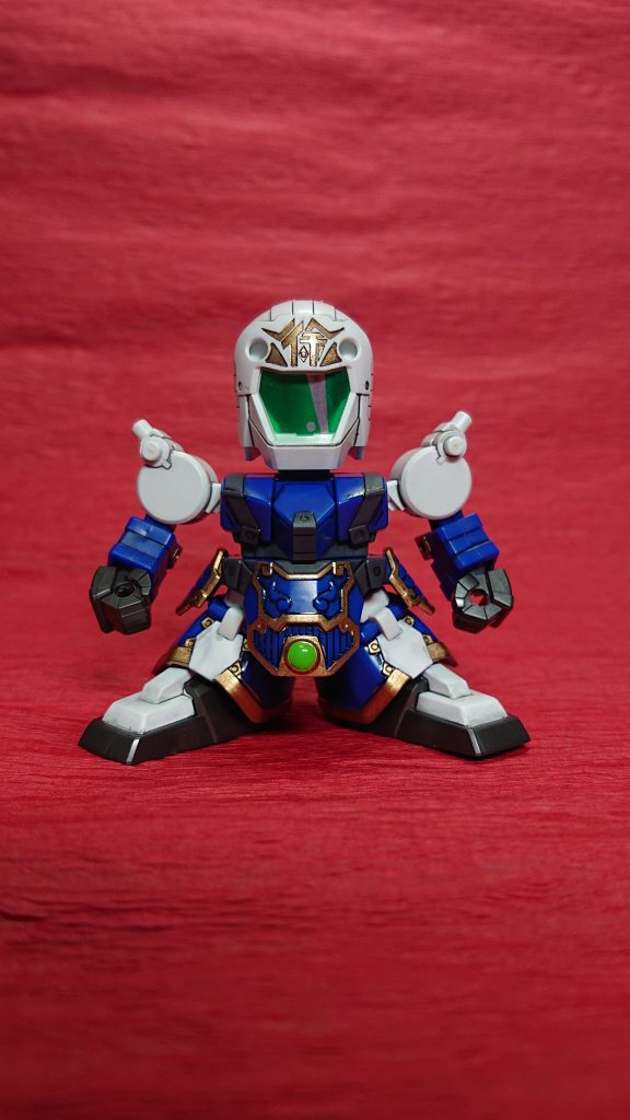 軽装状態頭部の「徐」の文字もリタッチしました。