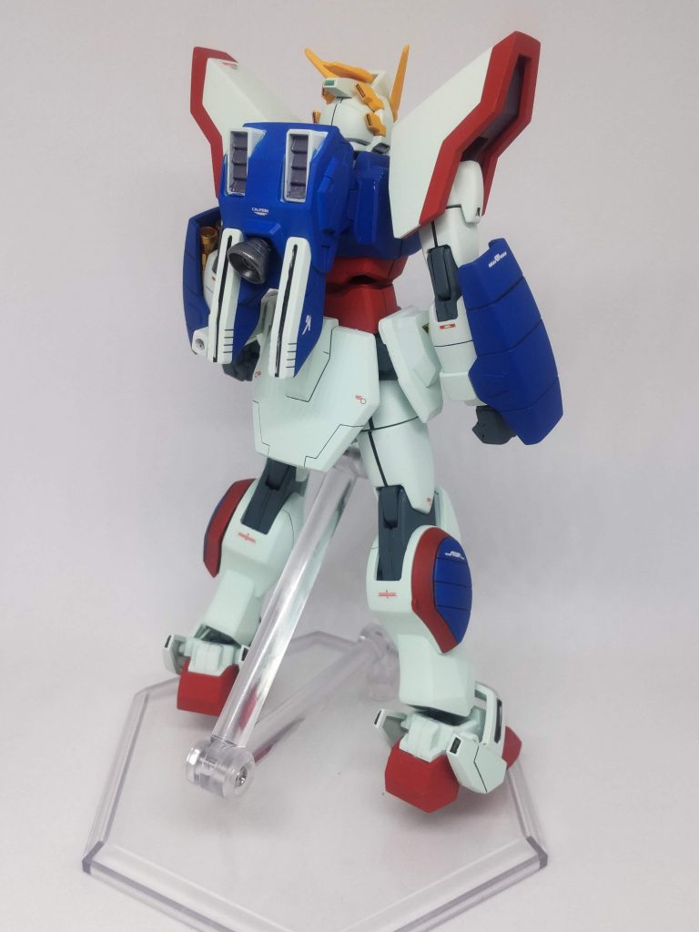 背面。今回デカールはF.C.と言うこともあり迷ったのですが、過去に何度もカトキ氏がアレンジしていた為普通にカトキ風です。つまりいつも通り。