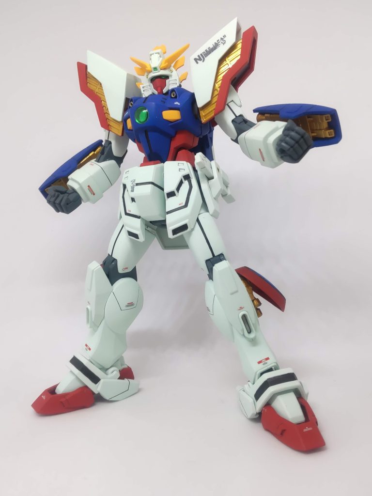 スーパーモード。シャイニングはこの2形態で楽しめるのも良いんですよね。本当はバトルモード用にもう一つ頭が欲しかったぜ…。