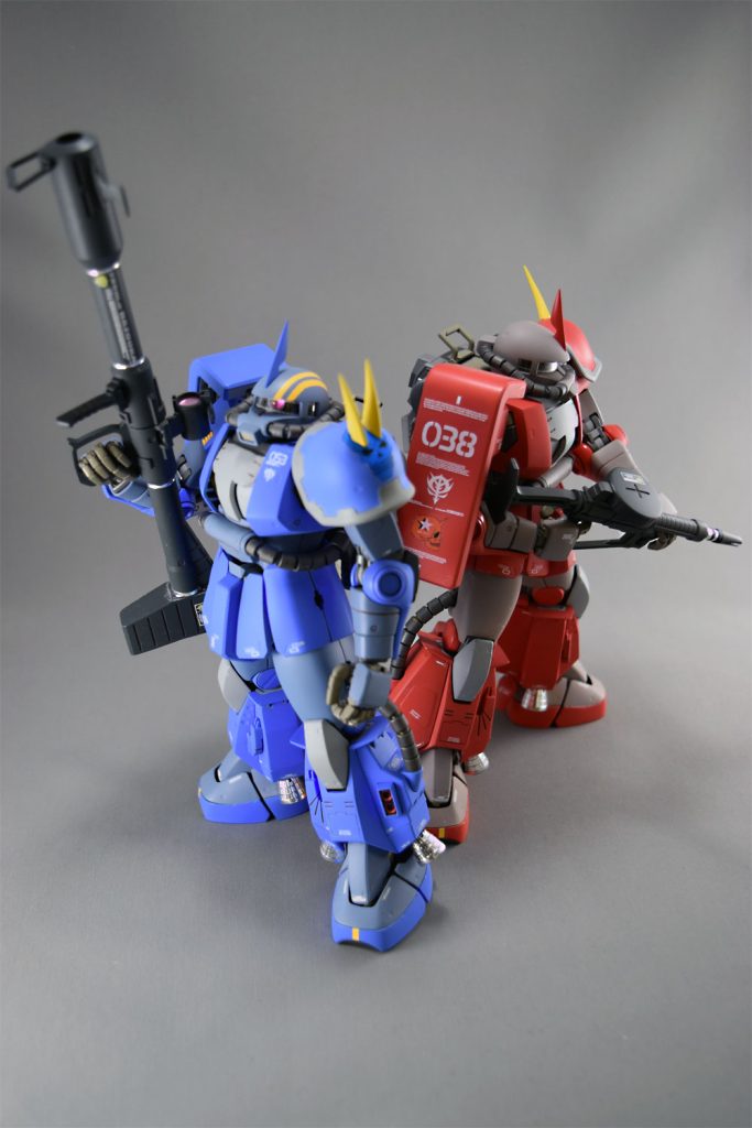 MG　MS-06R　修羅の双星　ロビン・ブラッドジョー専用機–8枚目/制作者：haruka_g