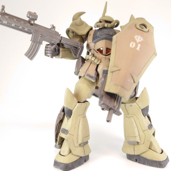 グフ〜砂漠戦仕様カラー〜