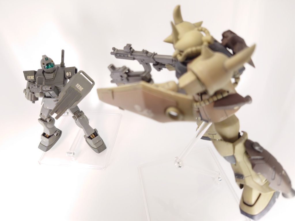 グフ〜砂漠戦仕様カラー〜–4枚目/制作者：ゆーすけ@GUNSTA