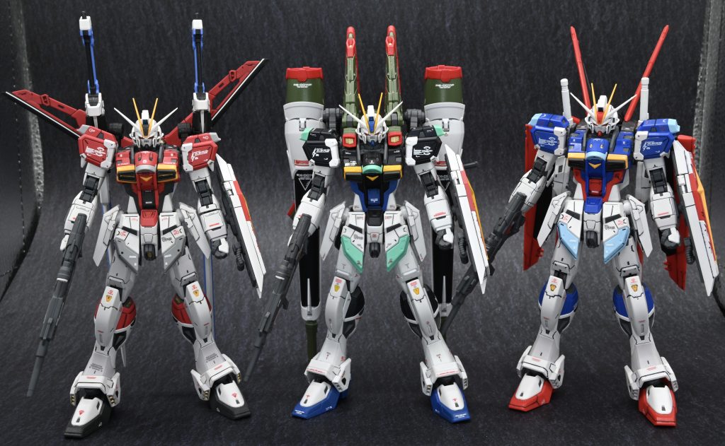 RGインパルス3点セット。大満足。