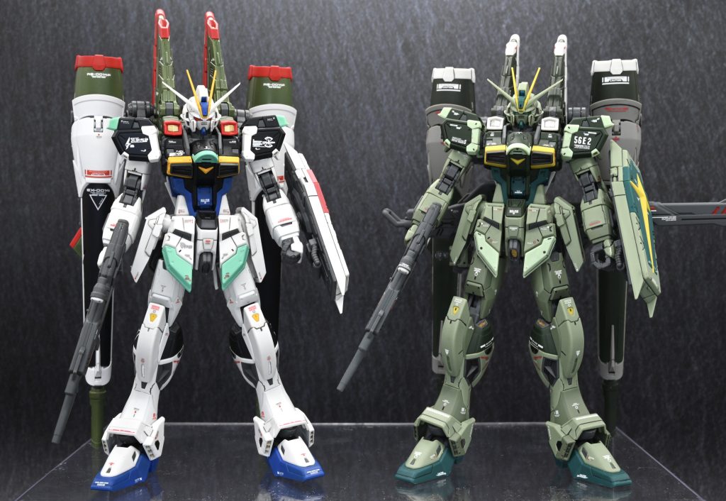 SpecⅡカラーとツーショット。やっぱノーマルカラーよな。