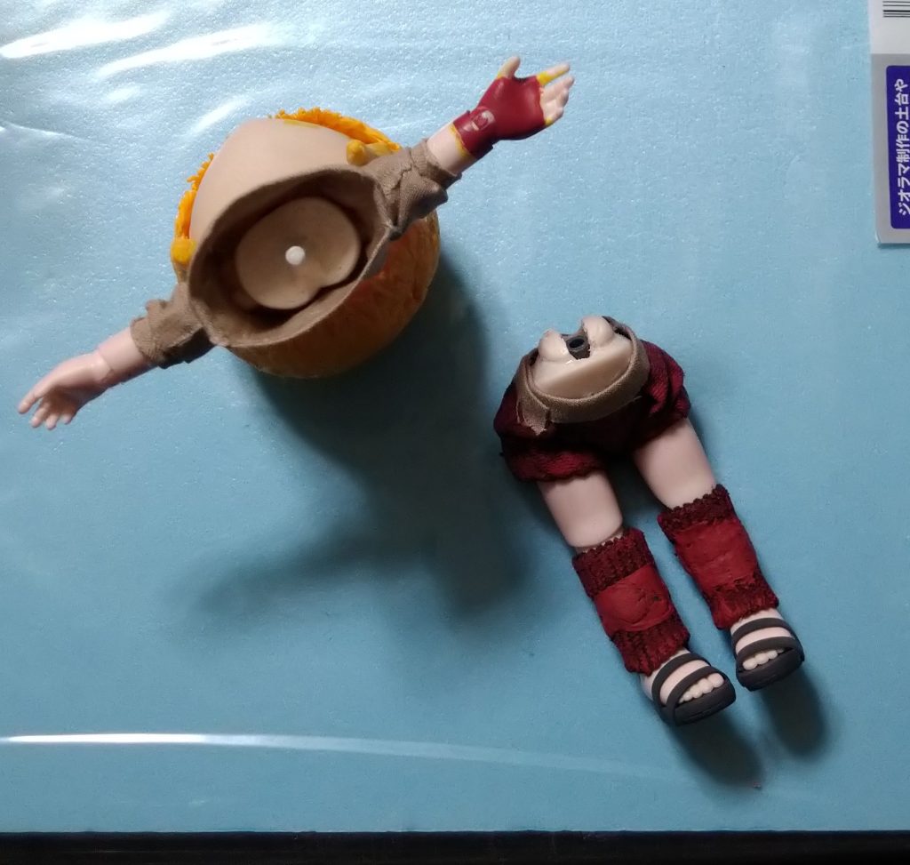 優秀な　ダイソー　セリア　ドールドールボディも改修しています。 