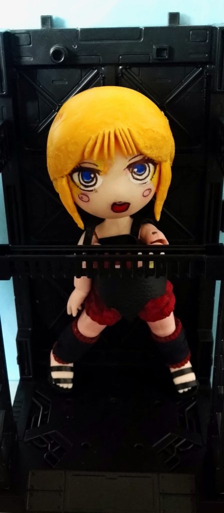 そろそろ水性アクリジョン君の出番がくるくる♪ この顔でいきますよ、 大丈夫ですよね？？ （ まだ続く）