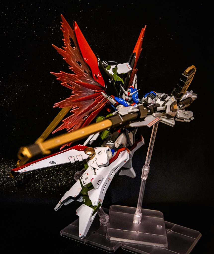 翼も塗ったんですがあんまりわからないですね～